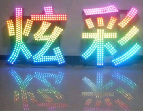 顺昌LED发光字开始流行的原因。