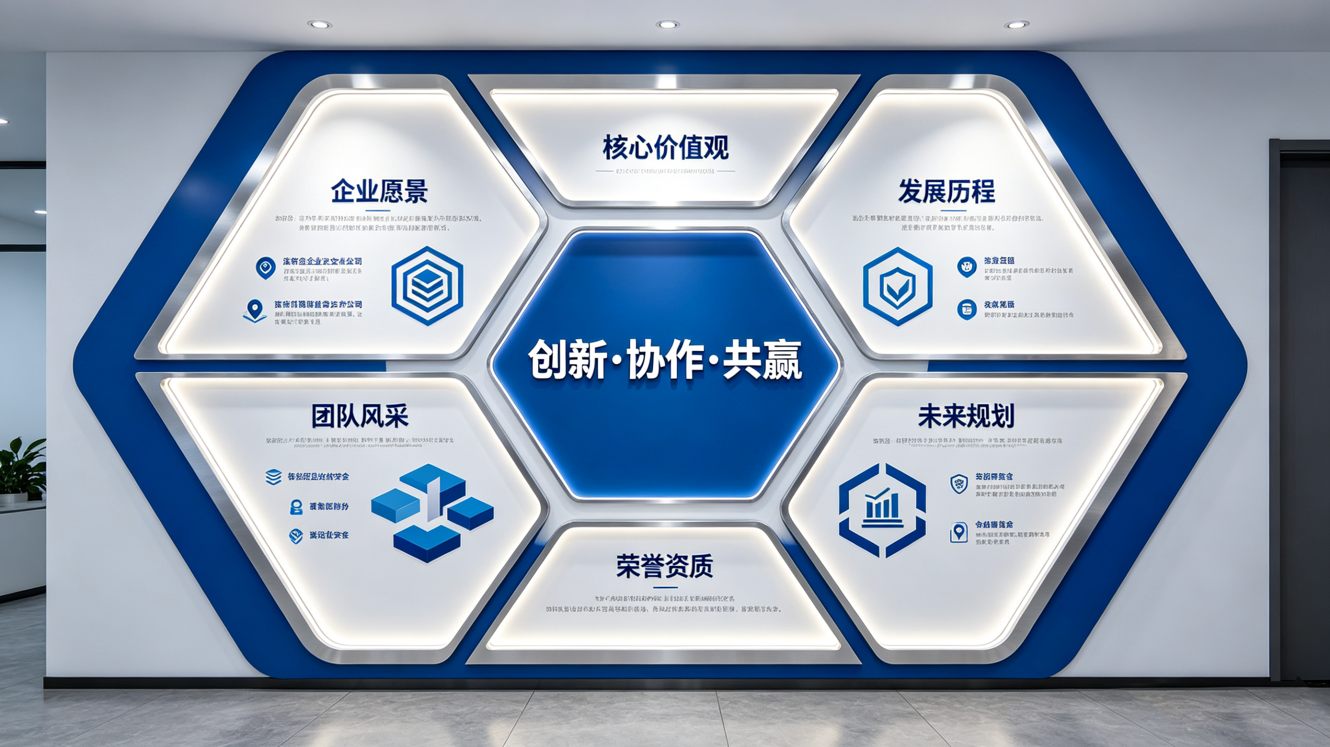 顺昌企业文化墙六边形避坑指南（新手常犯5个错误）